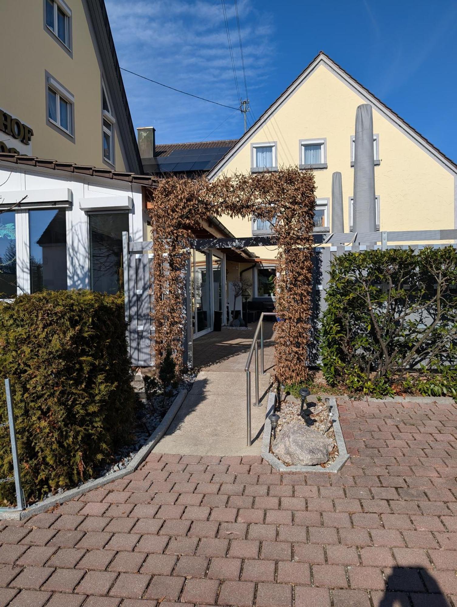 Hotel-Gasthof Zur Rose Weißenhorn المظهر الخارجي الصورة